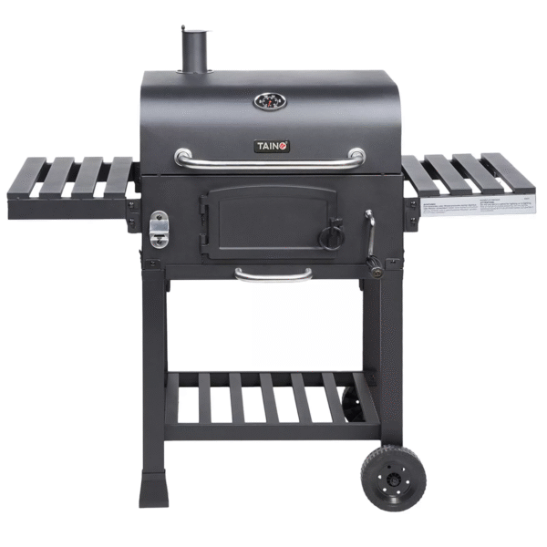 TAINO HERO XL Smoker BBQ GRILLWAGEN Holzkohle Grill Standgrill Räucherofen Kohle – Bild 5