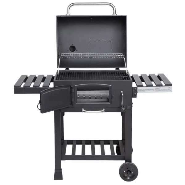 TAINO HERO XL Smoker BBQ GRILLWAGEN Holzkohle Grill Standgrill Räucherofen Kohle – Bild 3