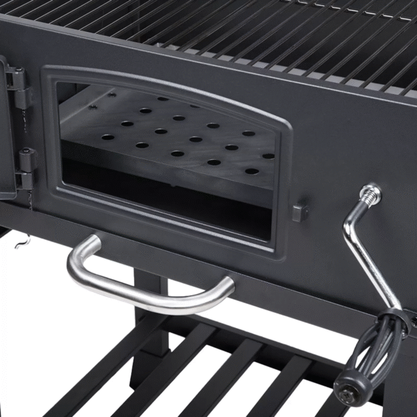 TAINO HERO XL Smoker BBQ GRILLWAGEN Holzkohle Grill Standgrill Räucherofen Kohle – Bild 2