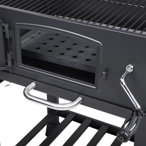 TAINO HERO XL Smoker BBQ GRILLWAGEN Holzkohle Grill Standgrill Räucherofen Kohle – Bild 5