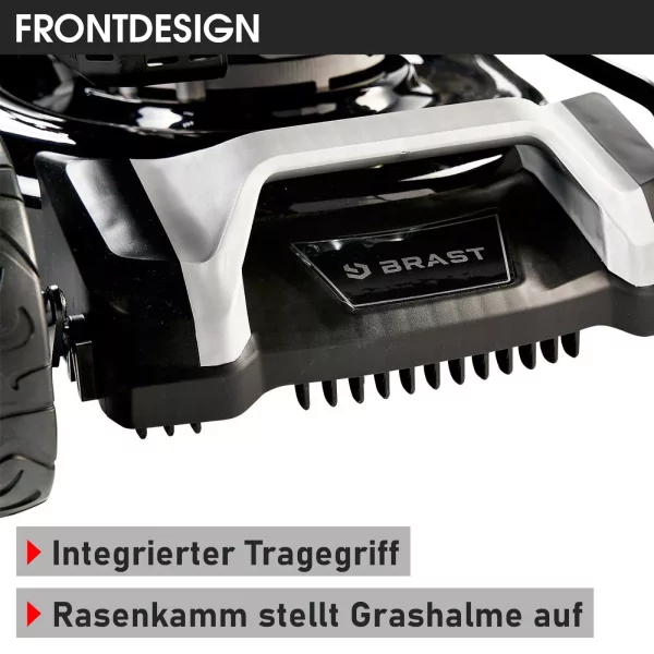 BRAST Rasenmäher Benzin 5,2kW(7 PS) | mit Antrieb | XXL - 55cm Schnittbreite – Bild 11