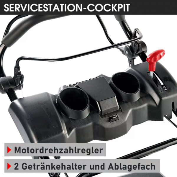 BRAST Rasenmäher Benzin 5,2kW(7 PS) | mit Antrieb | XXL - 55cm Schnittbreite – Bild 8